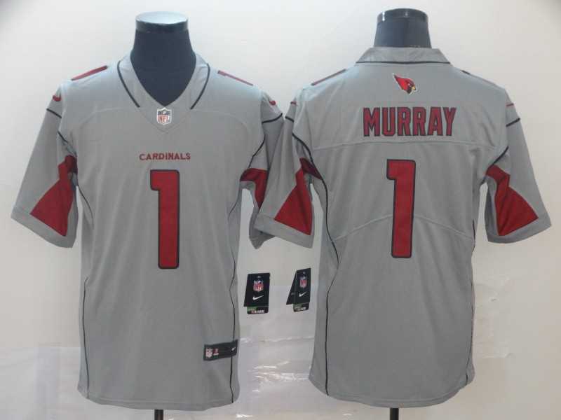 Nike Cardinals 1 Kyler Murray Silver Inverted Legend Jersey,We sell and wholesale Nike Cardinals 1 Kyler Murray Silver Inverted Legend Jersey on line form chian!
